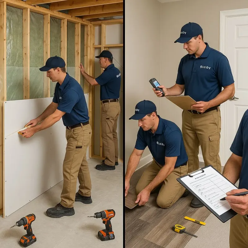 Repairs and Reconstruction process in Dallastown, PA